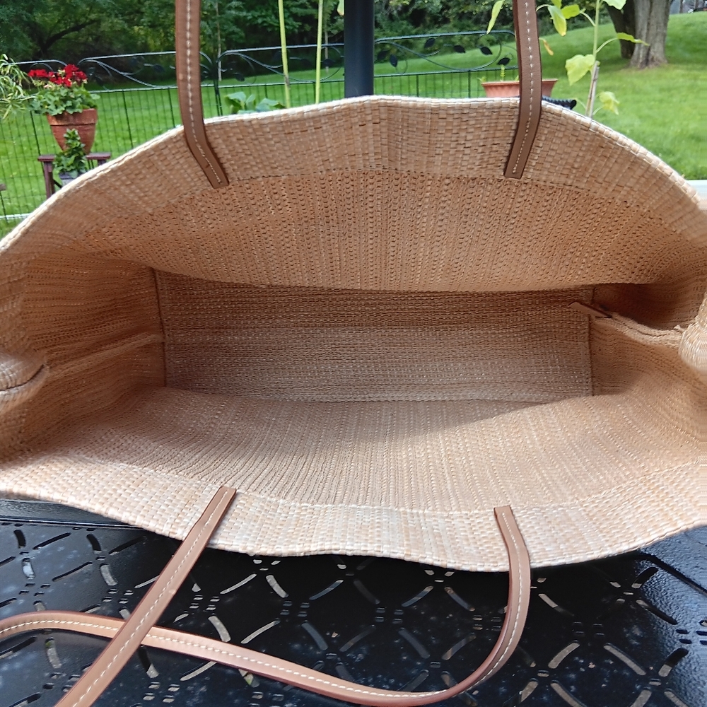 π Prada Raffia Beach Tote β±οΈ - Picture 7 of 14